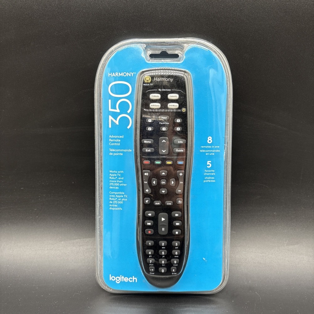 Logitech Harmony 350 Universal Remote Control (915-000230) - Black